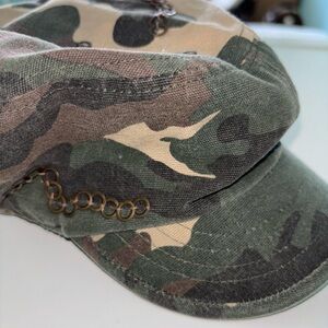 Children’s Camouflage Newsboy Style Cap S/M